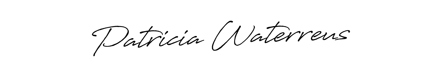 Make a beautiful signature design for name Patricia Waterreus. Use this online signature maker to create a handwritten signature for free. Patricia Waterreus signature style 7 images and pictures png