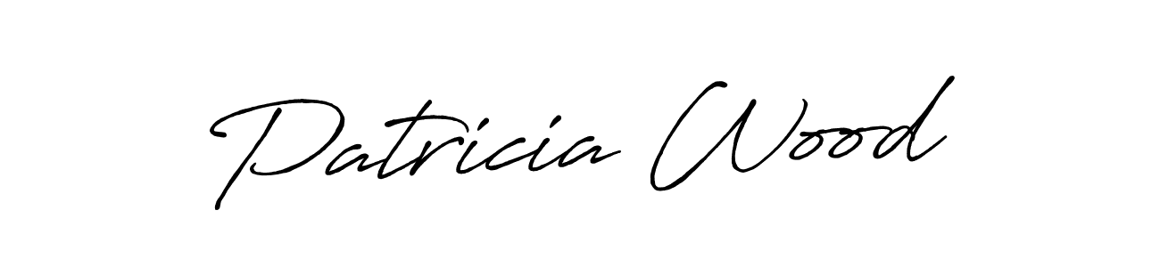 Also we have Patricia Wood name is the best signature style. Create professional handwritten signature collection using Antro_Vectra_Bolder autograph style. Patricia Wood signature style 7 images and pictures png
