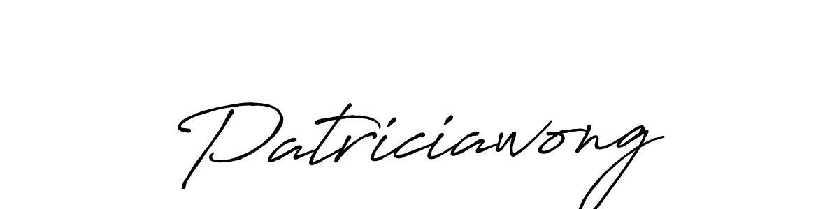 It looks lik you need a new signature style for name Patriciawong. Design unique handwritten (Antro_Vectra_Bolder) signature with our free signature maker in just a few clicks. Patriciawong signature style 7 images and pictures png