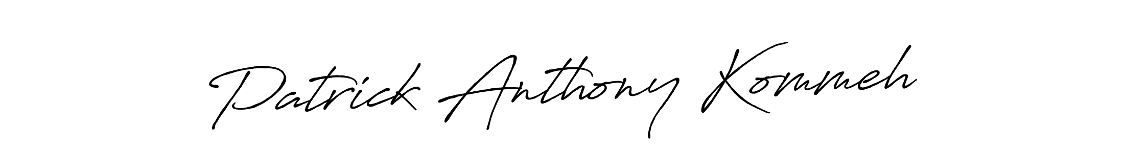 Check out images of Autograph of Patrick Anthony Kommeh name. Actor Patrick Anthony Kommeh Signature Style. Antro_Vectra_Bolder is a professional sign style online. Patrick Anthony Kommeh signature style 7 images and pictures png