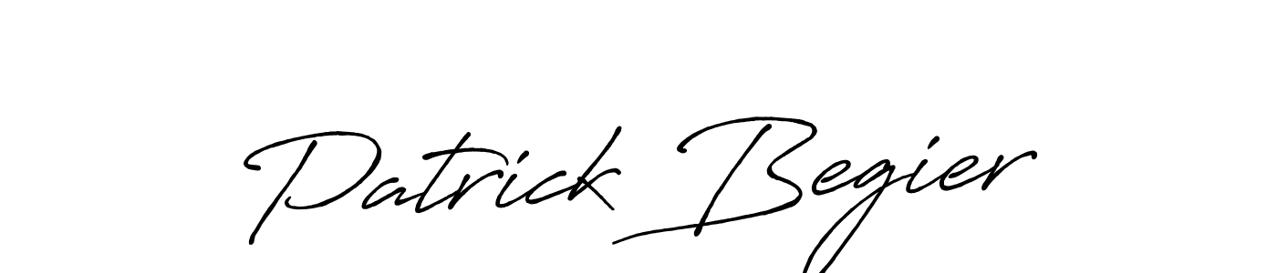 if you are searching for the best signature style for your name Patrick Begier. so please give up your signature search. here we have designed multiple signature styles  using Antro_Vectra_Bolder. Patrick Begier signature style 7 images and pictures png