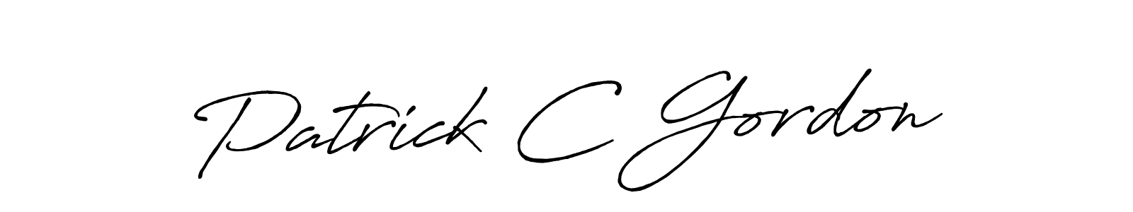 See photos of Patrick C Gordon official signature by Spectra . Check more albums & portfolios. Read reviews & check more about Antro_Vectra_Bolder font. Patrick C Gordon signature style 7 images and pictures png