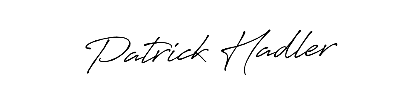 Also we have Patrick Hadler name is the best signature style. Create professional handwritten signature collection using Antro_Vectra_Bolder autograph style. Patrick Hadler signature style 7 images and pictures png