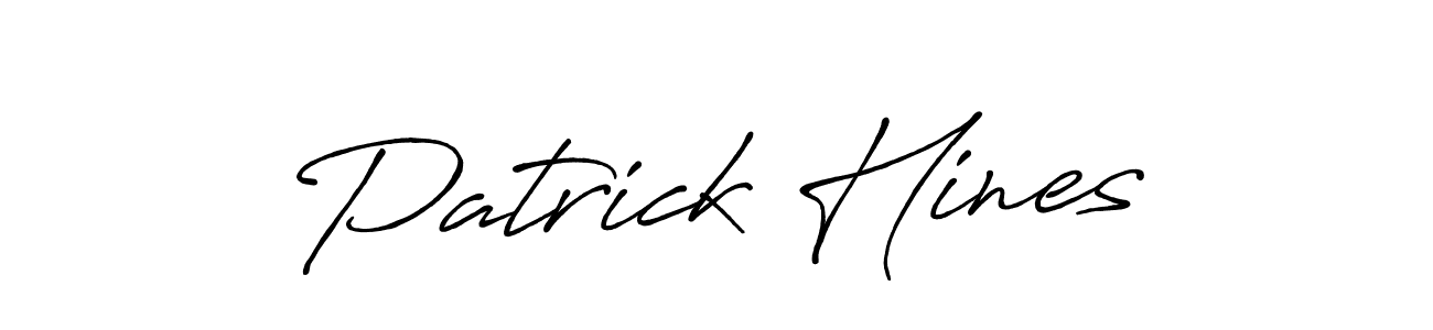 Similarly Antro_Vectra_Bolder is the best handwritten signature design. Signature creator online .You can use it as an online autograph creator for name Patrick Hines. Patrick Hines signature style 7 images and pictures png