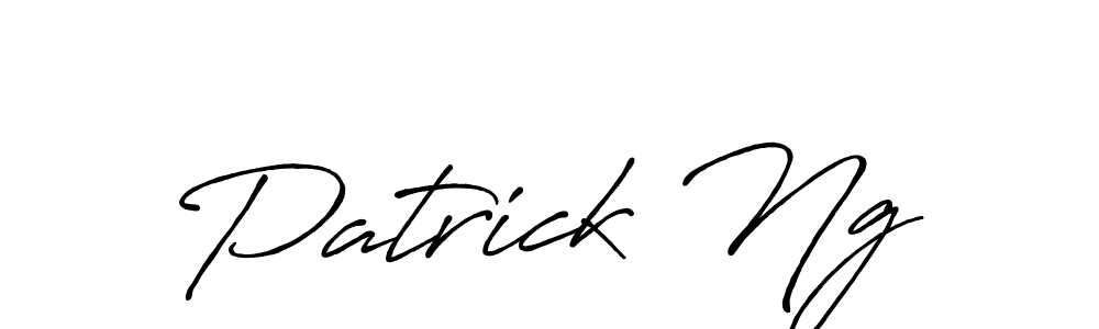 Also we have Patrick Ng name is the best signature style. Create professional handwritten signature collection using Antro_Vectra_Bolder autograph style. Patrick Ng signature style 7 images and pictures png