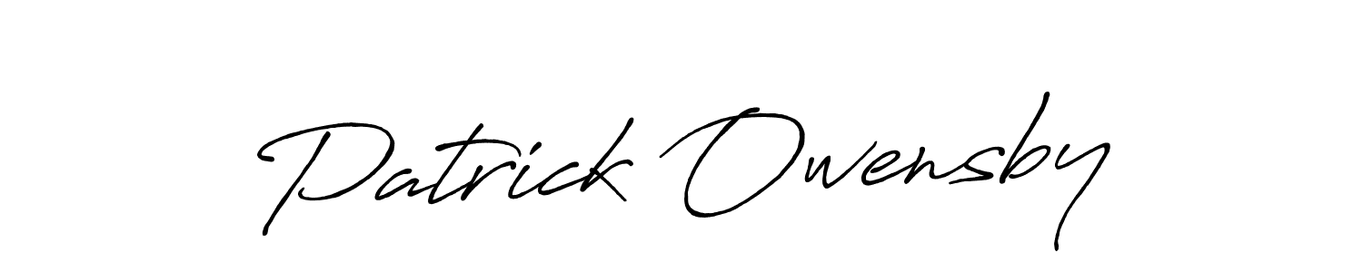 Similarly Antro_Vectra_Bolder is the best handwritten signature design. Signature creator online .You can use it as an online autograph creator for name Patrick Owensby. Patrick Owensby signature style 7 images and pictures png