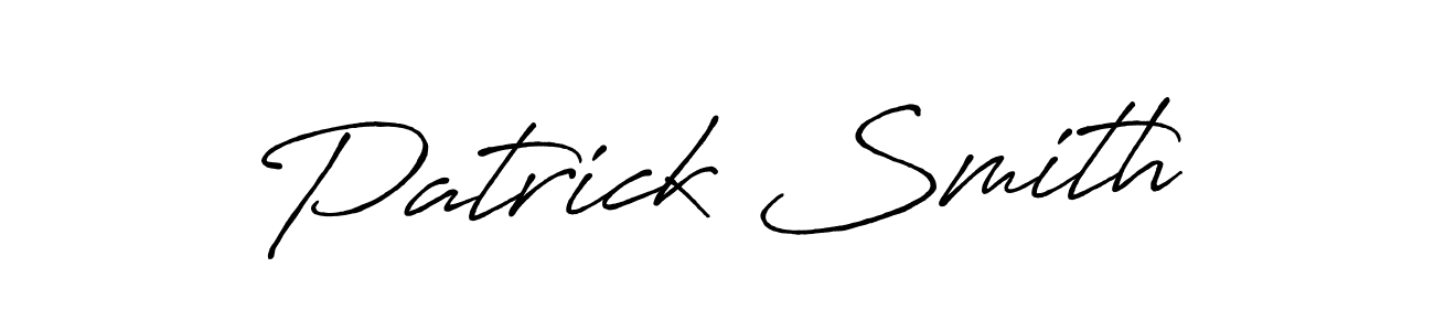 Once you've used our free online signature maker to create your best signature Antro_Vectra_Bolder style, it's time to enjoy all of the benefits that Patrick Smith name signing documents. Patrick Smith signature style 7 images and pictures png