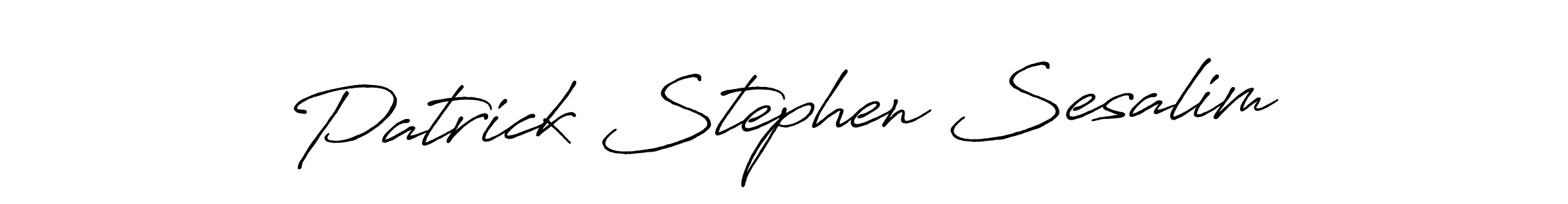 It looks lik you need a new signature style for name Patrick Stephen Sesalim. Design unique handwritten (Antro_Vectra_Bolder) signature with our free signature maker in just a few clicks. Patrick Stephen Sesalim signature style 7 images and pictures png