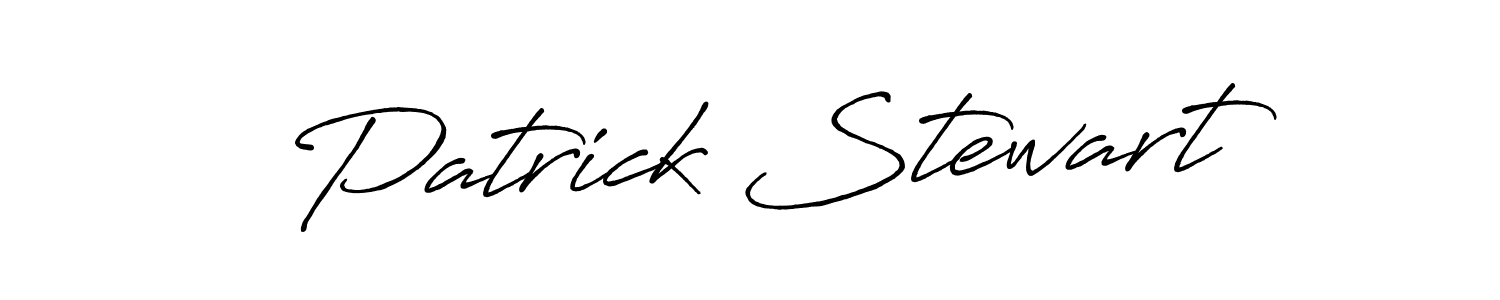 Create a beautiful signature design for name Patrick Stewart. With this signature (Antro_Vectra_Bolder) fonts, you can make a handwritten signature for free. Patrick Stewart signature style 7 images and pictures png