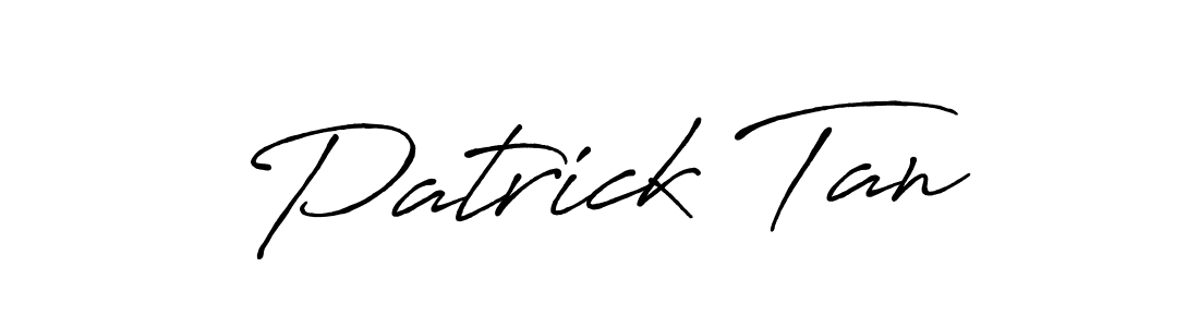 How to Draw Patrick Tan signature style? Antro_Vectra_Bolder is a latest design signature styles for name Patrick Tan. Patrick Tan signature style 7 images and pictures png