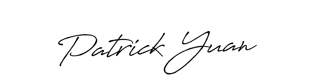 Best and Professional Signature Style for Patrick Yuan. Antro_Vectra_Bolder Best Signature Style Collection. Patrick Yuan signature style 7 images and pictures png