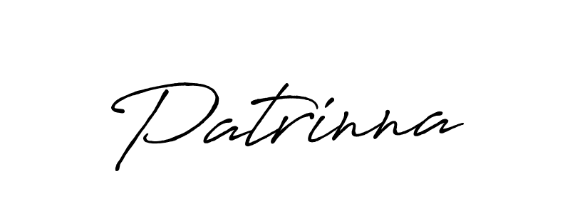 Patrinna stylish signature style. Best Handwritten Sign (Antro_Vectra_Bolder) for my name. Handwritten Signature Collection Ideas for my name Patrinna. Patrinna signature style 7 images and pictures png