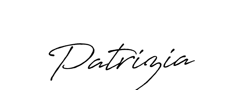 Patrizia stylish signature style. Best Handwritten Sign (Antro_Vectra_Bolder) for my name. Handwritten Signature Collection Ideas for my name Patrizia. Patrizia signature style 7 images and pictures png