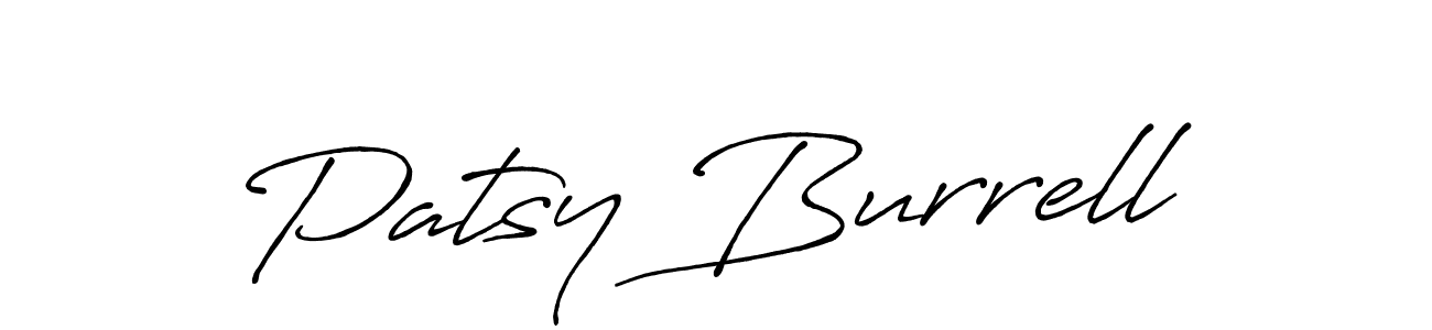 It looks lik you need a new signature style for name Patsy Burrell. Design unique handwritten (Antro_Vectra_Bolder) signature with our free signature maker in just a few clicks. Patsy Burrell signature style 7 images and pictures png
