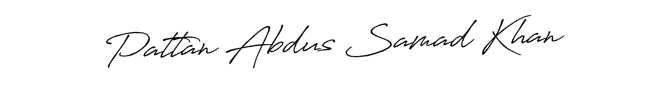 if you are searching for the best signature style for your name Pattan Abdus Samad Khan. so please give up your signature search. here we have designed multiple signature styles  using Antro_Vectra_Bolder. Pattan Abdus Samad Khan signature style 7 images and pictures png