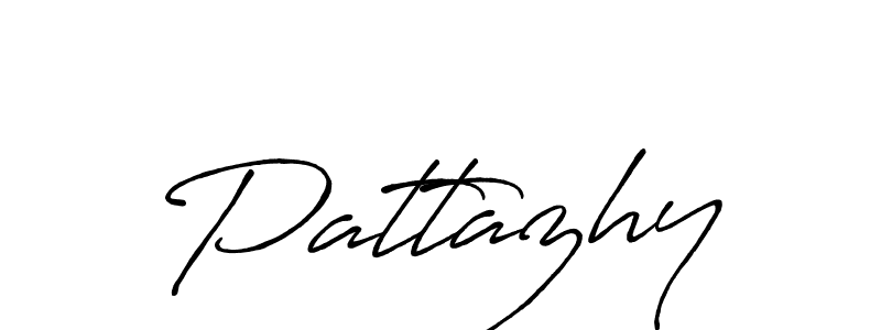 Design your own signature with our free online signature maker. With this signature software, you can create a handwritten (Antro_Vectra_Bolder) signature for name Pattazhy. Pattazhy signature style 7 images and pictures png