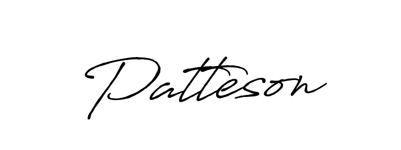 Once you've used our free online signature maker to create your best signature Antro_Vectra_Bolder style, it's time to enjoy all of the benefits that Patteson name signing documents. Patteson signature style 7 images and pictures png