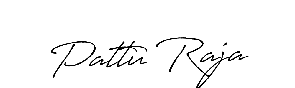 if you are searching for the best signature style for your name Pattu Raja. so please give up your signature search. here we have designed multiple signature styles  using Antro_Vectra_Bolder. Pattu Raja signature style 7 images and pictures png