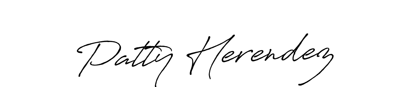 Make a short Patty Herendez signature style. Manage your documents anywhere anytime using Antro_Vectra_Bolder. Create and add eSignatures, submit forms, share and send files easily. Patty Herendez signature style 7 images and pictures png