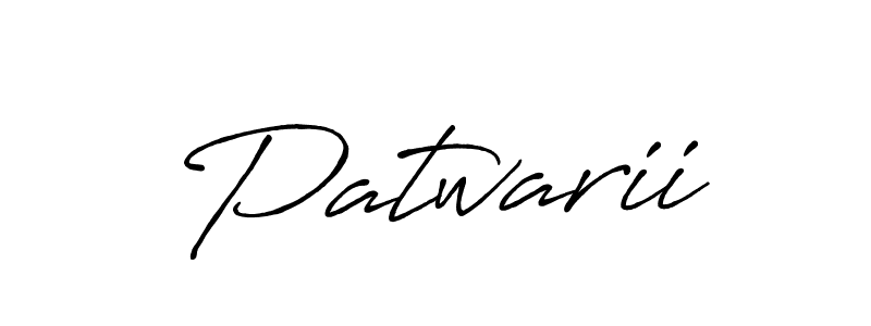 How to Draw Patwarii signature style? Antro_Vectra_Bolder is a latest design signature styles for name Patwarii. Patwarii signature style 7 images and pictures png
