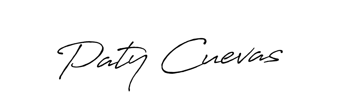 It looks lik you need a new signature style for name Paty Cuevas. Design unique handwritten (Antro_Vectra_Bolder) signature with our free signature maker in just a few clicks. Paty Cuevas signature style 7 images and pictures png