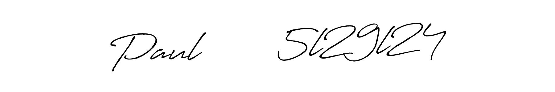 Once you've used our free online signature maker to create your best signature Antro_Vectra_Bolder style, it's time to enjoy all of the benefits that Paul       5l29l24 name signing documents. Paul       5l29l24 signature style 7 images and pictures png