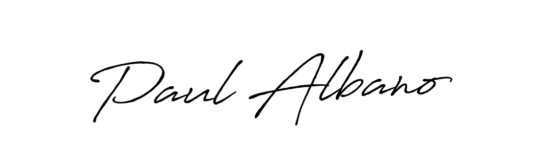 Once you've used our free online signature maker to create your best signature Antro_Vectra_Bolder style, it's time to enjoy all of the benefits that Paul Albano name signing documents. Paul Albano signature style 7 images and pictures png