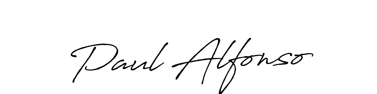 if you are searching for the best signature style for your name Paul Alfonso. so please give up your signature search. here we have designed multiple signature styles  using Antro_Vectra_Bolder. Paul Alfonso signature style 7 images and pictures png
