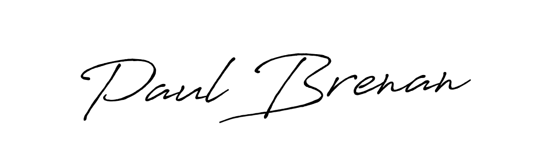 Use a signature maker to create a handwritten signature online. With this signature software, you can design (Antro_Vectra_Bolder) your own signature for name Paul Brenan. Paul Brenan signature style 7 images and pictures png