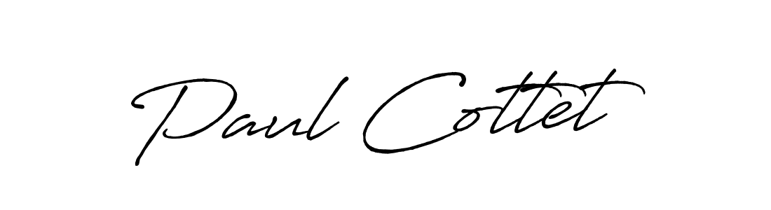 Design your own signature with our free online signature maker. With this signature software, you can create a handwritten (Antro_Vectra_Bolder) signature for name Paul Cottet. Paul Cottet signature style 7 images and pictures png