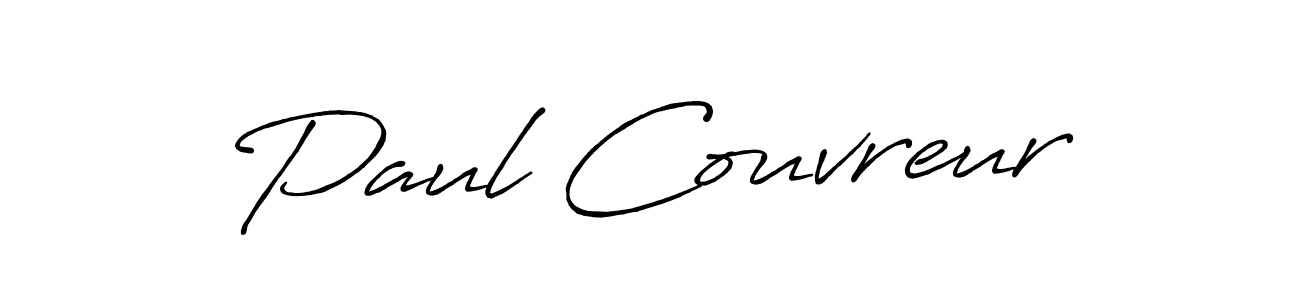 Make a short Paul Couvreur signature style. Manage your documents anywhere anytime using Antro_Vectra_Bolder. Create and add eSignatures, submit forms, share and send files easily. Paul Couvreur signature style 7 images and pictures png
