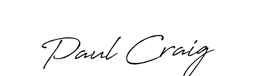 The best way (Antro_Vectra_Bolder) to make a short signature is to pick only two or three words in your name. The name Paul Craig include a total of six letters. For converting this name. Paul Craig signature style 7 images and pictures png