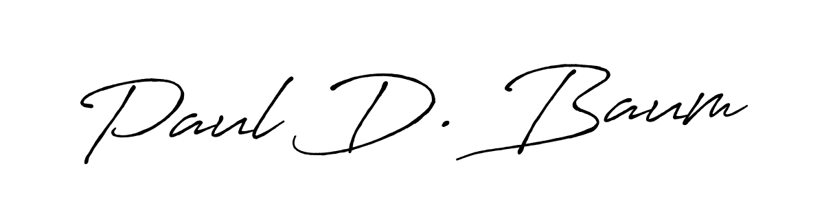 if you are searching for the best signature style for your name Paul D. Baum. so please give up your signature search. here we have designed multiple signature styles  using Antro_Vectra_Bolder. Paul D. Baum signature style 7 images and pictures png