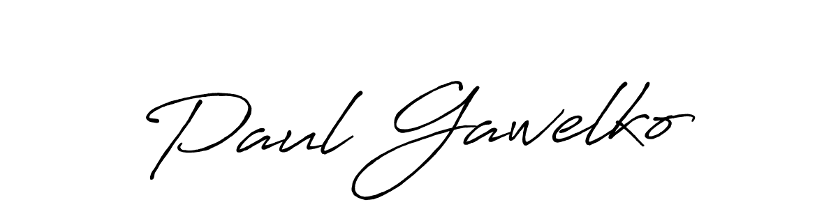 Once you've used our free online signature maker to create your best signature Antro_Vectra_Bolder style, it's time to enjoy all of the benefits that Paul Gawelko name signing documents. Paul Gawelko signature style 7 images and pictures png