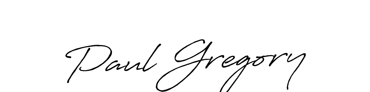 Make a beautiful signature design for name Paul Gregory. With this signature (Antro_Vectra_Bolder) style, you can create a handwritten signature for free. Paul Gregory signature style 7 images and pictures png