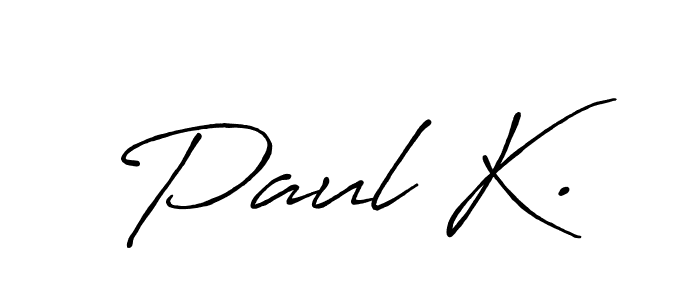 Best and Professional Signature Style for Paul K.. Antro_Vectra_Bolder Best Signature Style Collection. Paul K. signature style 7 images and pictures png