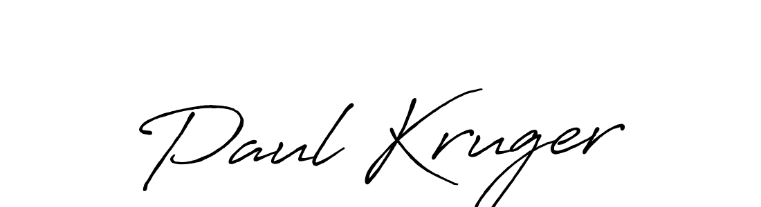 How to make Paul Kruger name signature. Use Antro_Vectra_Bolder style for creating short signs online. This is the latest handwritten sign. Paul Kruger signature style 7 images and pictures png