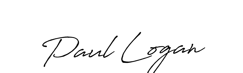 Once you've used our free online signature maker to create your best signature Antro_Vectra_Bolder style, it's time to enjoy all of the benefits that Paul Logan name signing documents. Paul Logan signature style 7 images and pictures png