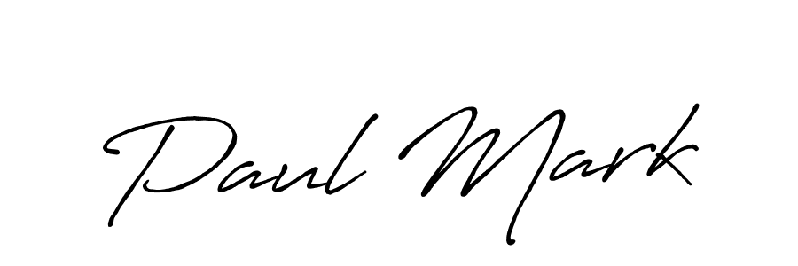 Use a signature maker to create a handwritten signature online. With this signature software, you can design (Antro_Vectra_Bolder) your own signature for name Paul Mark. Paul Mark signature style 7 images and pictures png