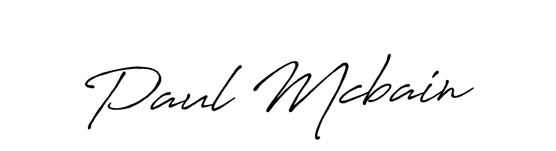 Create a beautiful signature design for name Paul Mcbain. With this signature (Antro_Vectra_Bolder) fonts, you can make a handwritten signature for free. Paul Mcbain signature style 7 images and pictures png