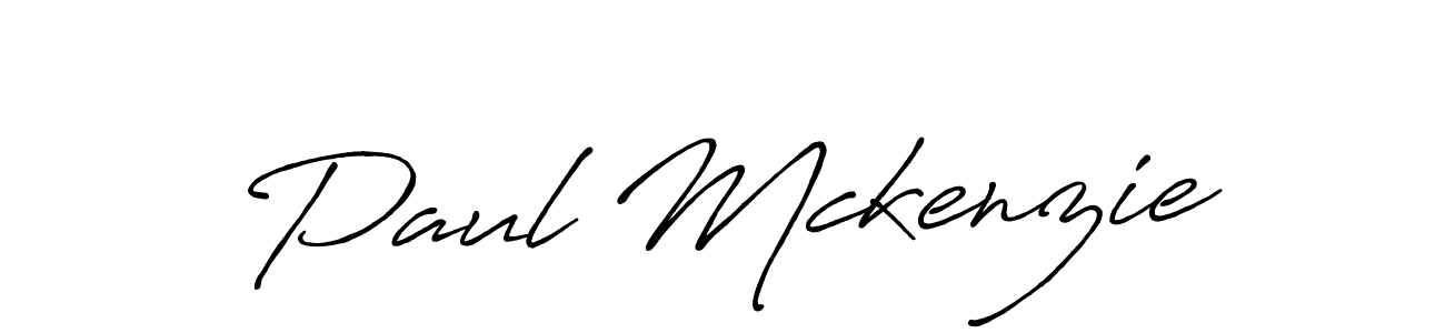 Make a beautiful signature design for name Paul Mckenzie. With this signature (Antro_Vectra_Bolder) style, you can create a handwritten signature for free. Paul Mckenzie signature style 7 images and pictures png