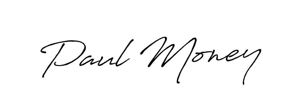 The best way (Antro_Vectra_Bolder) to make a short signature is to pick only two or three words in your name. The name Paul Money include a total of six letters. For converting this name. Paul Money signature style 7 images and pictures png