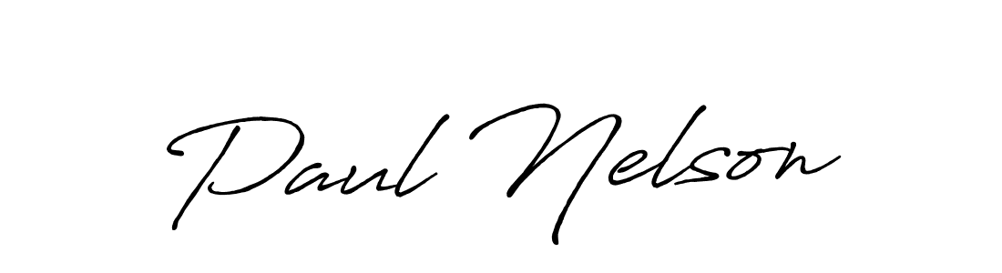 It looks lik you need a new signature style for name Paul Nelson. Design unique handwritten (Antro_Vectra_Bolder) signature with our free signature maker in just a few clicks. Paul Nelson signature style 7 images and pictures png