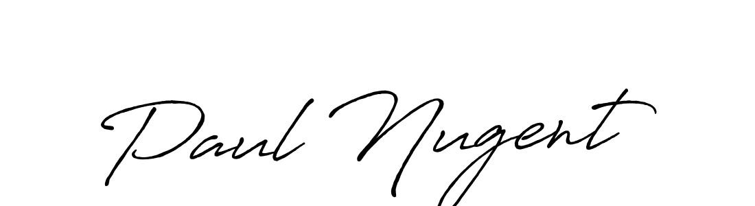 You should practise on your own different ways (Antro_Vectra_Bolder) to write your name (Paul Nugent) in signature. don't let someone else do it for you. Paul Nugent signature style 7 images and pictures png