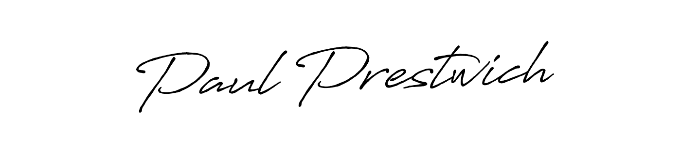 Use a signature maker to create a handwritten signature online. With this signature software, you can design (Antro_Vectra_Bolder) your own signature for name Paul Prestwich. Paul Prestwich signature style 7 images and pictures png