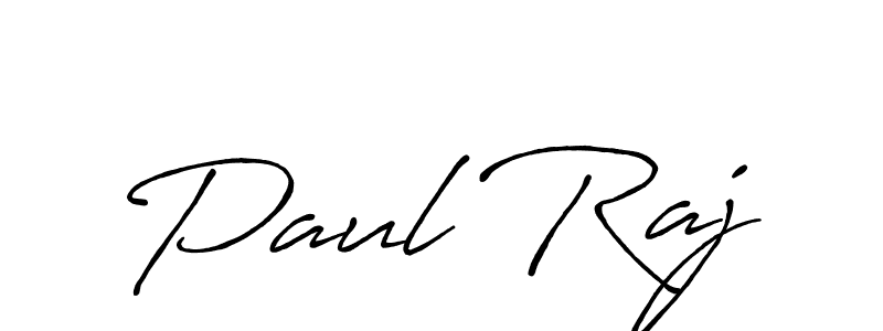 Use a signature maker to create a handwritten signature online. With this signature software, you can design (Antro_Vectra_Bolder) your own signature for name Paul Raj. Paul Raj signature style 7 images and pictures png