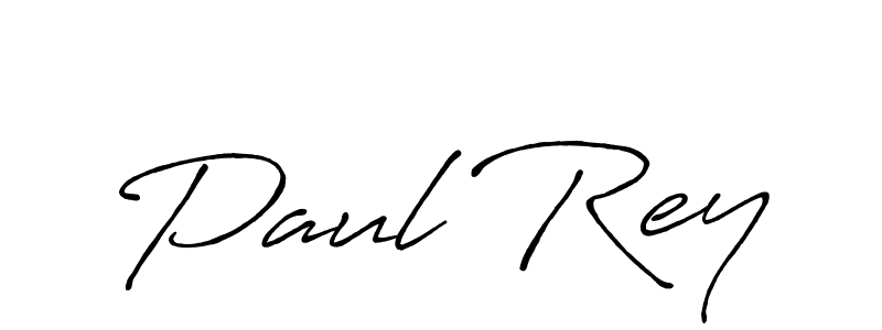 Design your own signature with our free online signature maker. With this signature software, you can create a handwritten (Antro_Vectra_Bolder) signature for name Paul Rey. Paul Rey signature style 7 images and pictures png