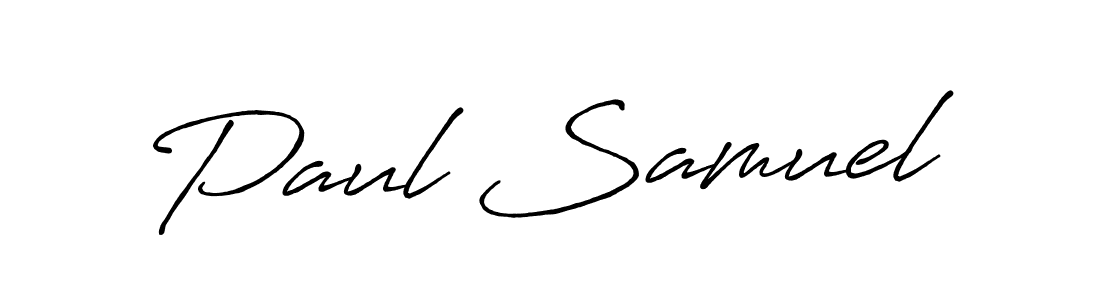 You should practise on your own different ways (Antro_Vectra_Bolder) to write your name (Paul Samuel) in signature. don't let someone else do it for you. Paul Samuel signature style 7 images and pictures png