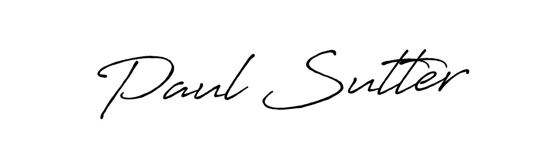 How to make Paul Sutter signature? Antro_Vectra_Bolder is a professional autograph style. Create handwritten signature for Paul Sutter name. Paul Sutter signature style 7 images and pictures png