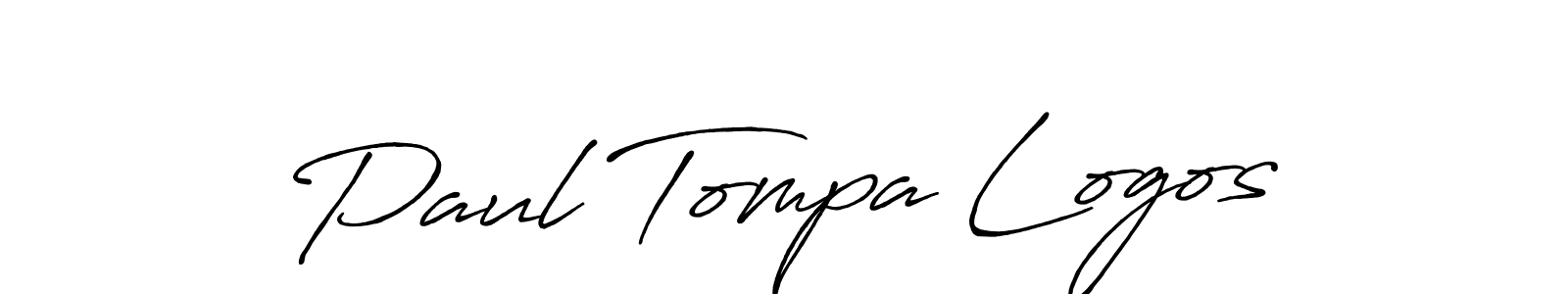 How to make Paul Tompa Logos signature? Antro_Vectra_Bolder is a professional autograph style. Create handwritten signature for Paul Tompa Logos name. Paul Tompa Logos signature style 7 images and pictures png